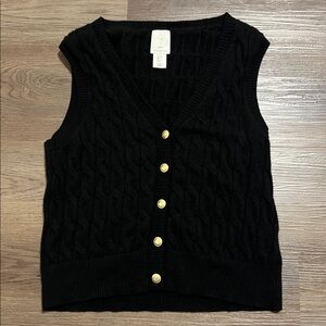 Joie cashmere vest cardigan